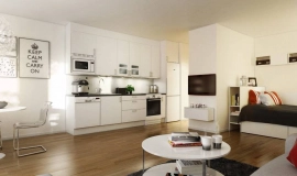 Однокомнатная квартира в центре Москвы