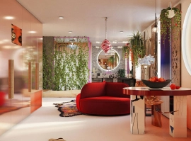 Уютная квартира с дизайнерским ремонтом