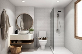 Дизайнерская однушка с мебелью